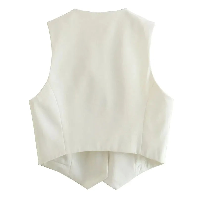 Cropped Vest Top