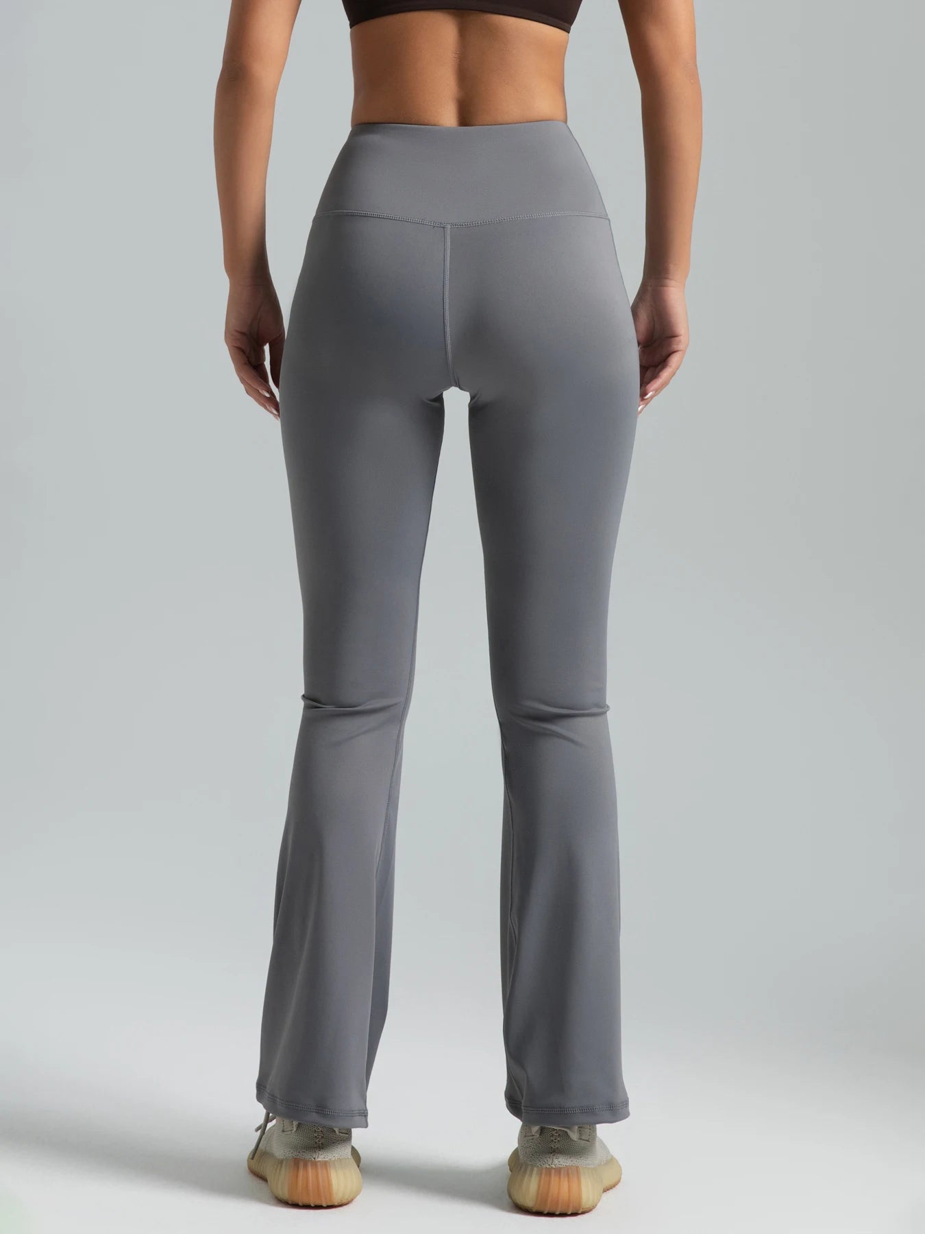 High Waisted Flared Leggings