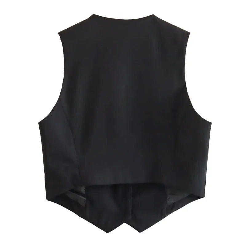 Cropped Vest Top