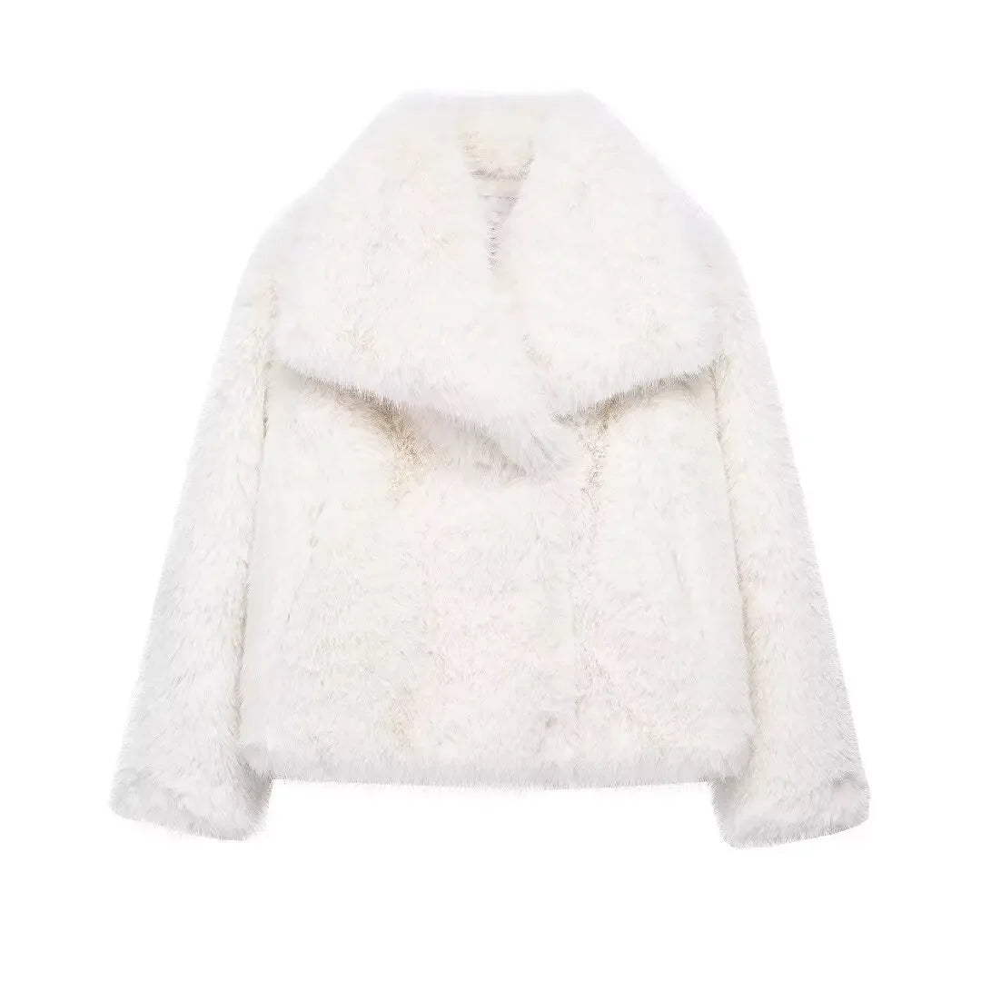 Plush Fur Coat