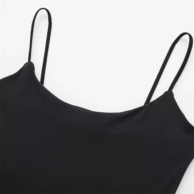 Sleeveless Tight Bodysuit