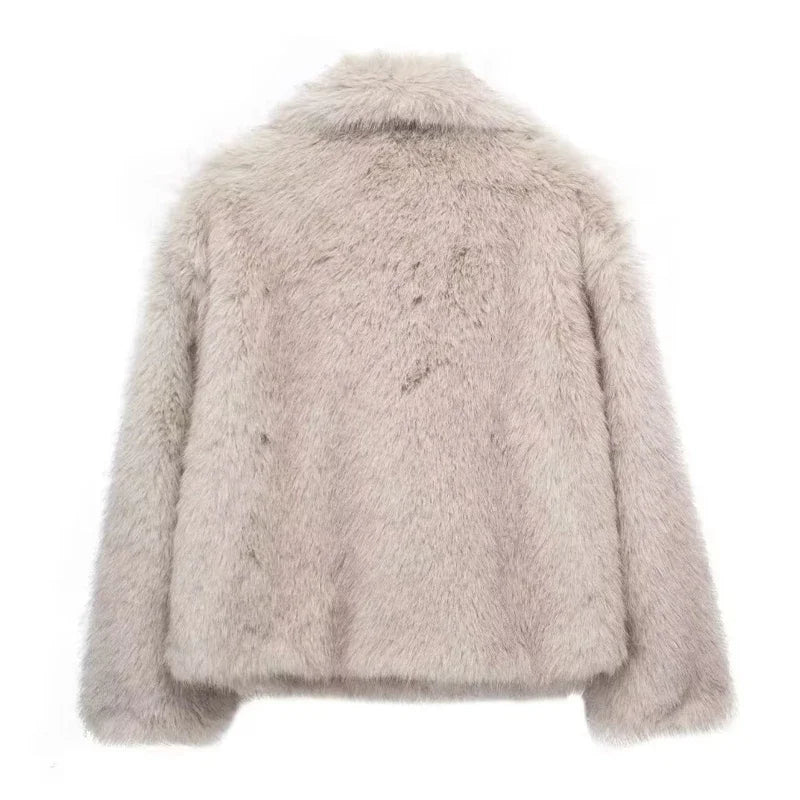 Plush Fur Coat