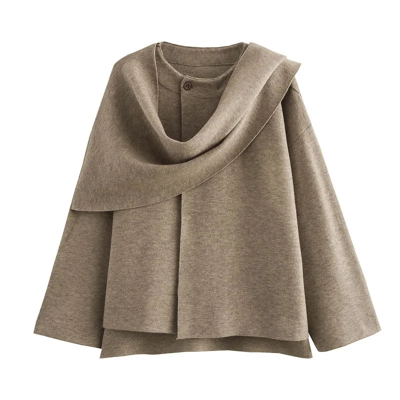 Long Scarf Coat