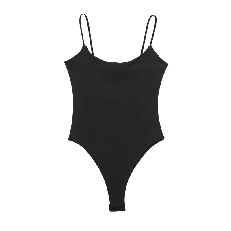 Sleeveless Tight Bodysuit