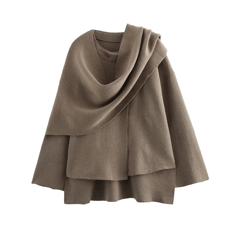 Long Scarf Coat