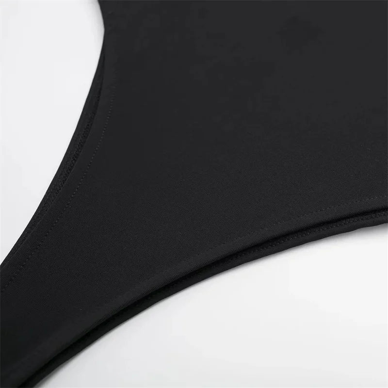 Sleeveless Tight Bodysuit