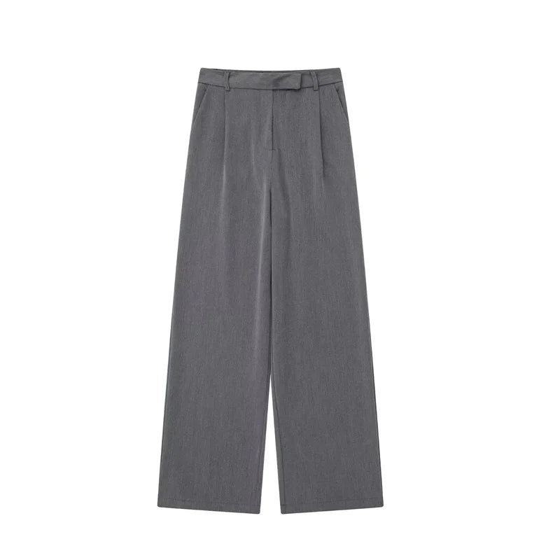 High Waist Wide Leg Pants