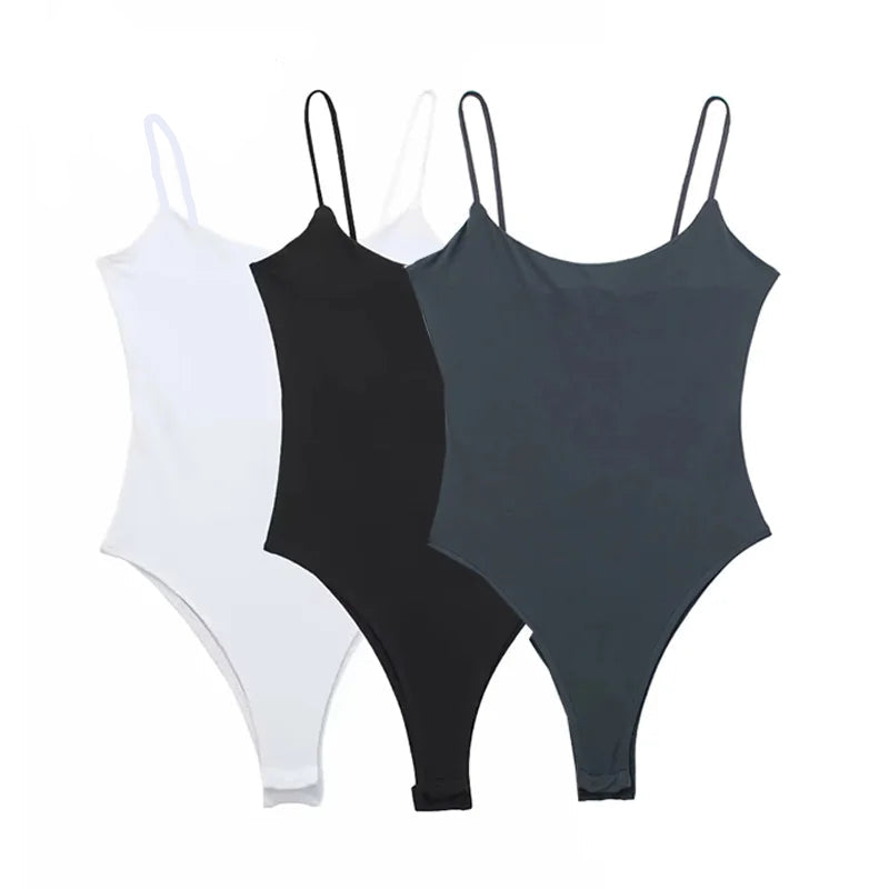 Sleeveless Tight Bodysuit