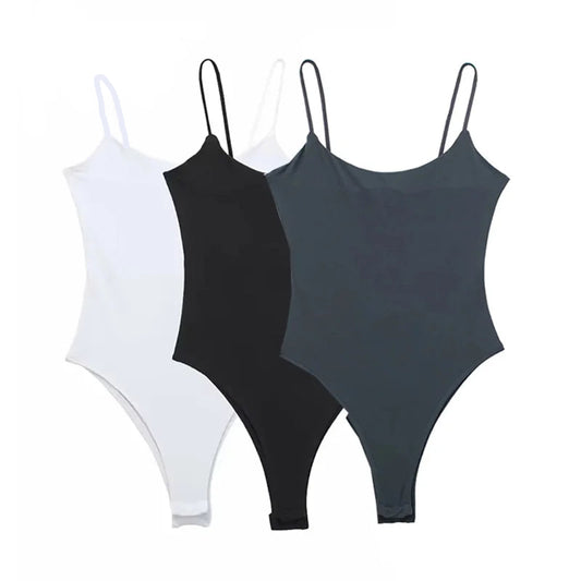 Sleeveless Tight Bodysuit