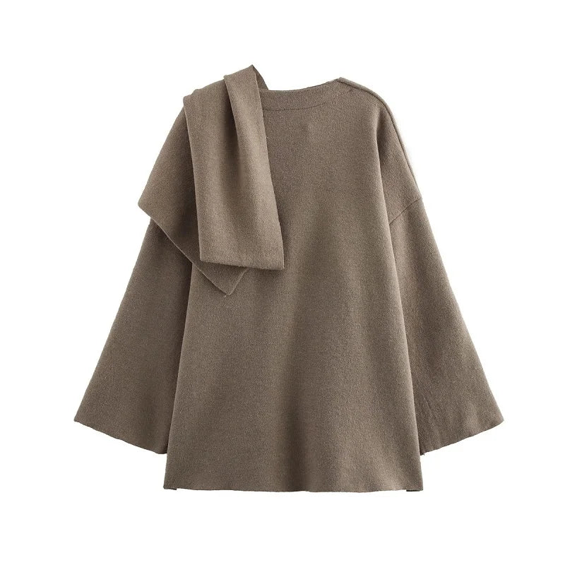 Long Scarf Coat
