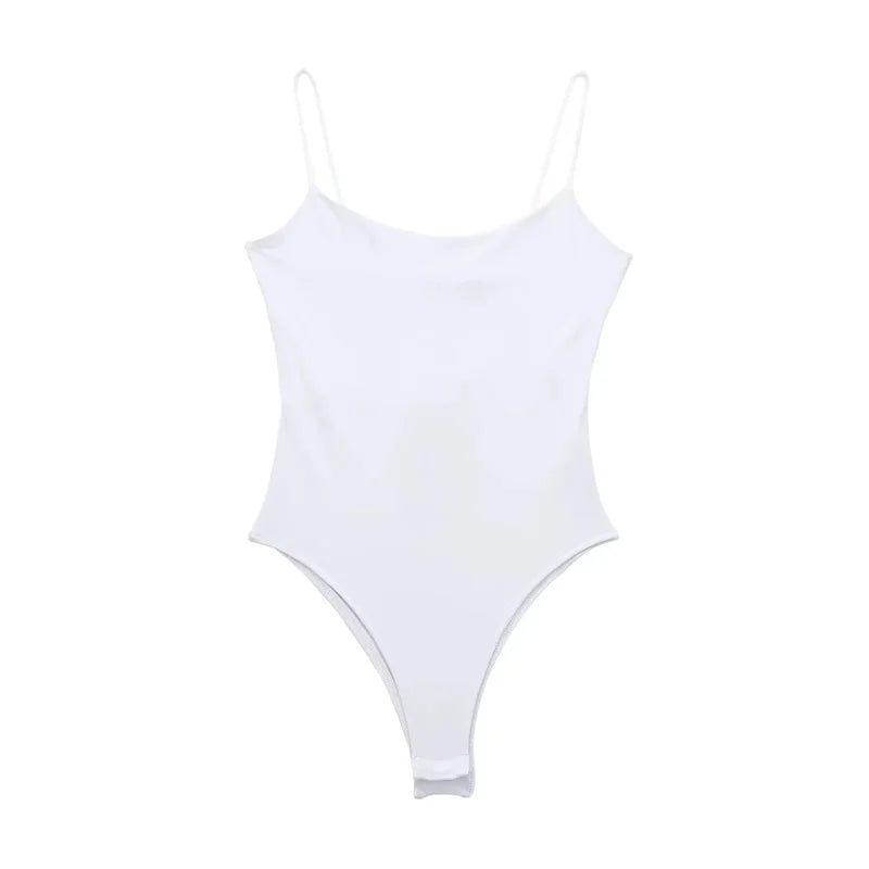 Sleeveless Tight Bodysuit